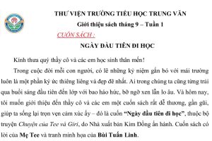 GIỚI THIỆU SÁCH TUẦN 1 THÁNG 09 NĂM 2025