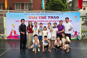 SÔI NỔI HỘI THAO CẤP PHƯỜNG – TỰ HÀO HỌC SINH TRƯỜNG TIỂU HỌC TRUNG VĂN