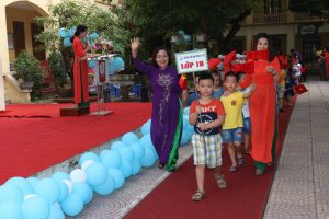 Trung Văn – Mái trường chắp cánh ước mơ chào đón các con học sinh Lớp 1 – Ngày 07/08/2017