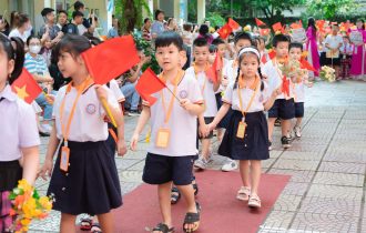 HÂN HOAN CHÀO ĐÓN HỌC SINH LỚP 1 – TRƯỜNG TIỂU HỌC TRUNG VĂN NĂM HỌC 2025–2026 VỚI CHƯƠNG TRÌNH “TÔI LÀ HỌC SINH LỚP 1”