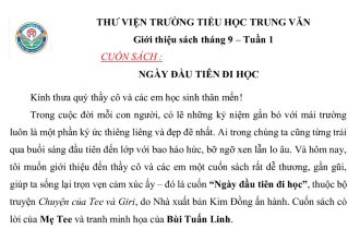 GIỚI THIỆU SÁCH TUẦN 1 THÁNG 09 NĂM 2025